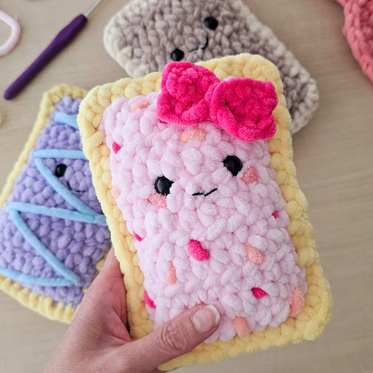 Mini Pop-Tart Crochet Pattern PDF  &mdash;【Digital Pattern】