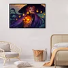 【Limited Stock Sale】Full Embroidery Eco-cotton Thread 11CT Printed Witch Cross Stitch Kit Artwork