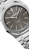 Silver 904L Steel Gray Ruthenium Dial - Automatic - 41mm