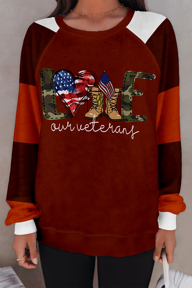 2021 Christmas Pattern Print Long-sleeved Round-necked  Hoodies Women  Crewneck Sweatshirt Tops