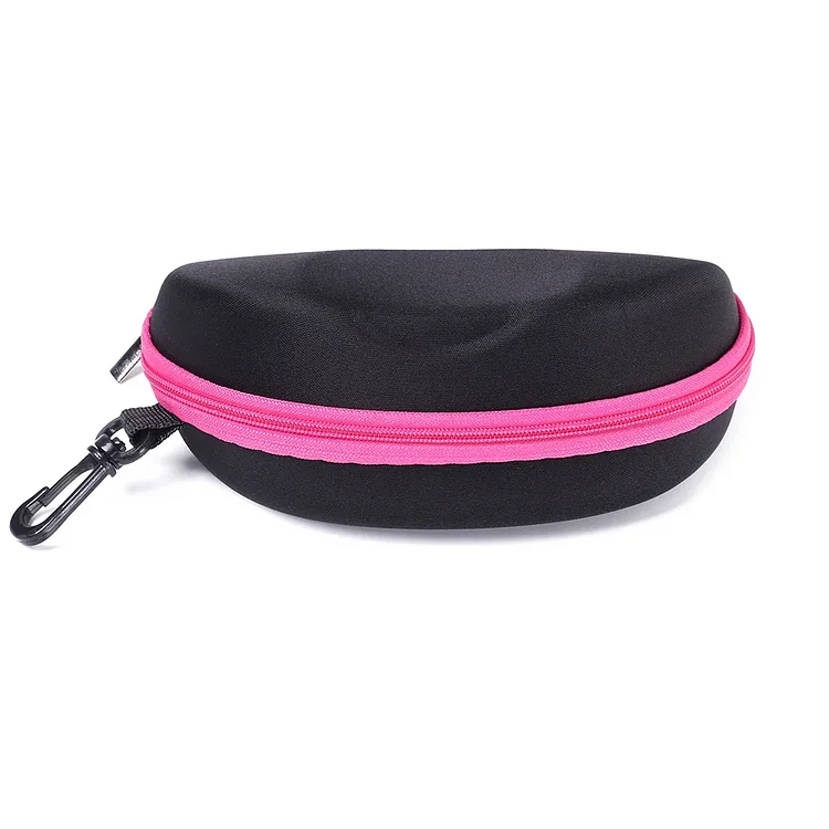 1PC Portable Carabiner EVA Eye Glasses Sunglasses Hard Case Zipper Eyeglasses Protector Box Holder Eyewear Accessories