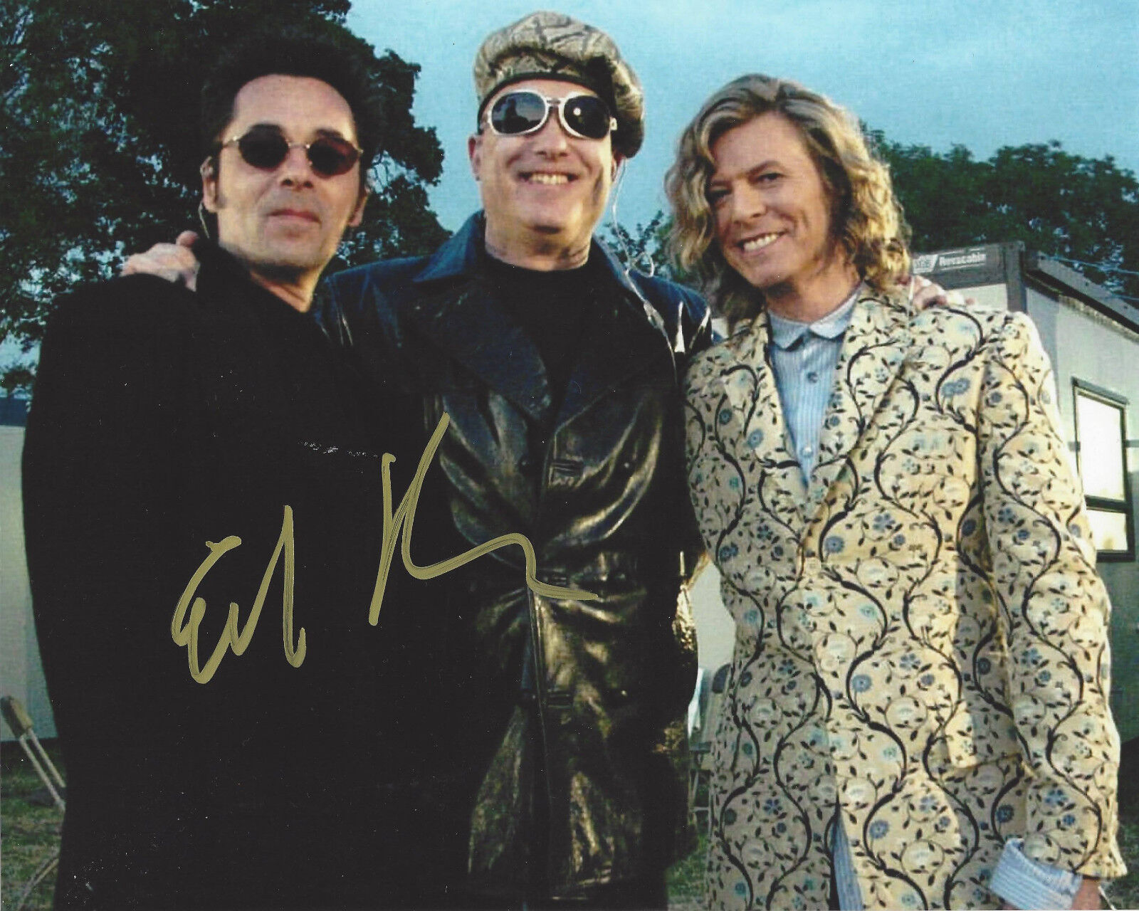 EARL SLICK HAND SIGNED 8X10 Photo Poster painting D w/COA MIKE GARSON DAVID BOWIE'S GUITARIST