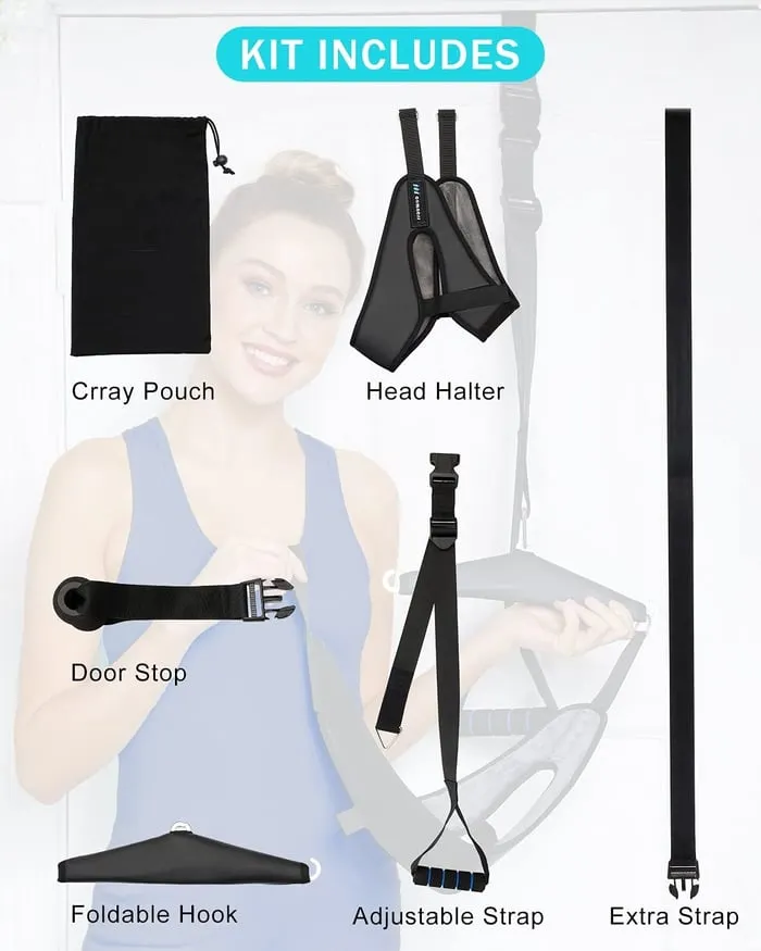 Stretch Away Neck Tension Anytime, Anywhere &ndash; The Ultimate Portable Neck Stretcher