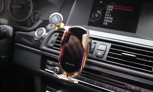 Automatic Clamping Wireless Car Charger Mount
