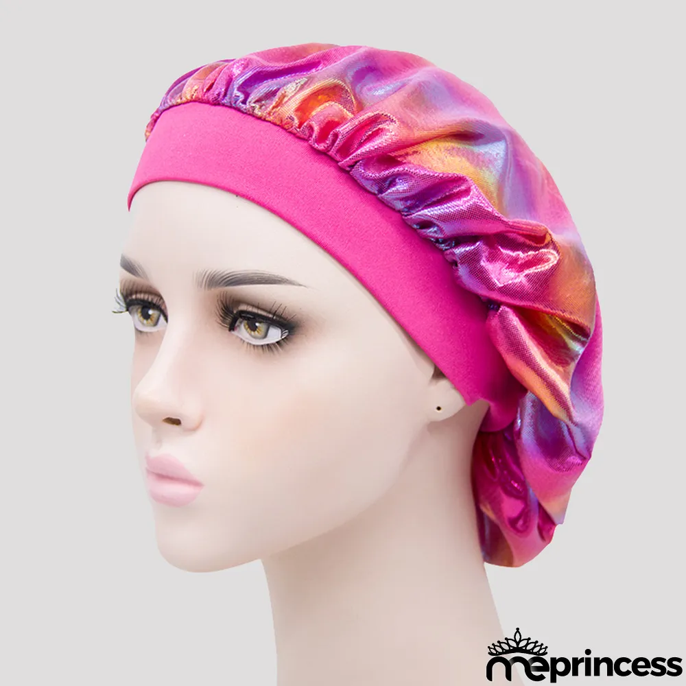 Blue Casual Living Print Patchwork Hat