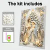 Jesus Family Framed Pearl Painting Kit 30x40cm for Adults