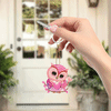 6pcs/set Owl Diamond Painting Keychain DIY Diamond Mosaic Kit Bag Pendant