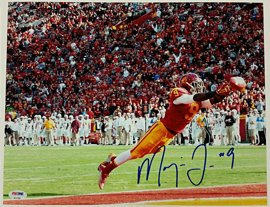 MARQISE LEE Signed 11x14 Photo Poster painting #3 Auto USC Trojans Jaguars w/ PSA/DNA COA