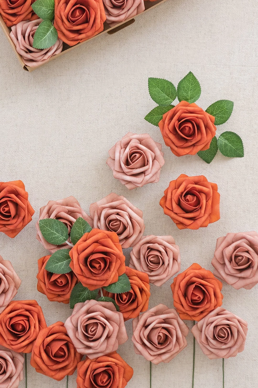 3" Foam Rose with Stem - 56 Colors