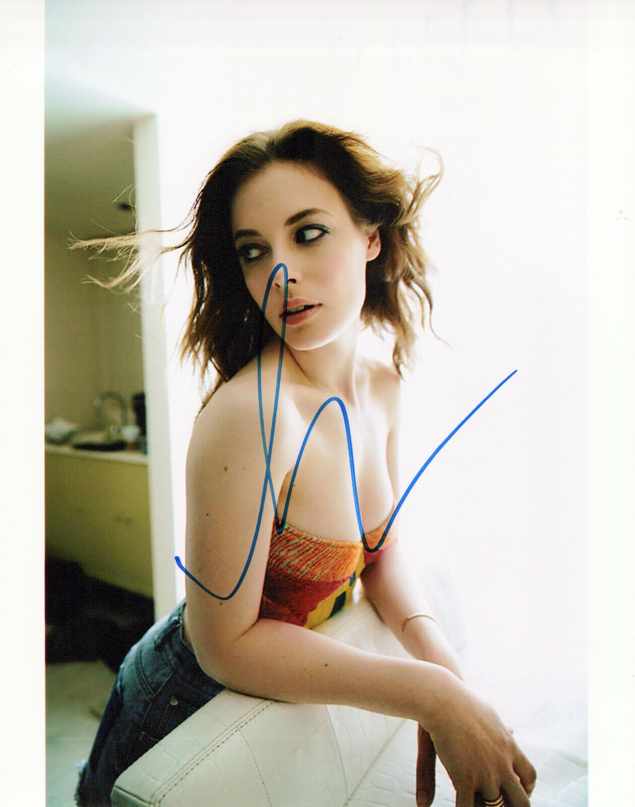 Gillian Jacobs glamour shot autographed Photo Poster painting signed 8x10 #3