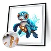 Sea Turtle-Paint by Numbers Acrylic Painting 40*40CM(Watercolor)