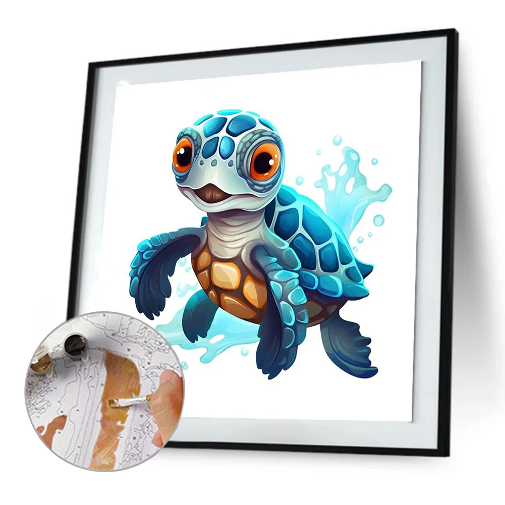 DIY Paint By Number 40*40cm - Turtle
