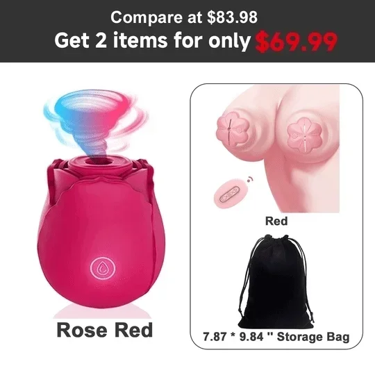 Rose Toys Quiet Waterproof Women Sucking Rose