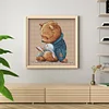 Bear Rabbit-11CT Stamped Cross Stitch 40*40cm
