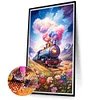 (40*70cm)Train - Full Round Drill Diamond Painting