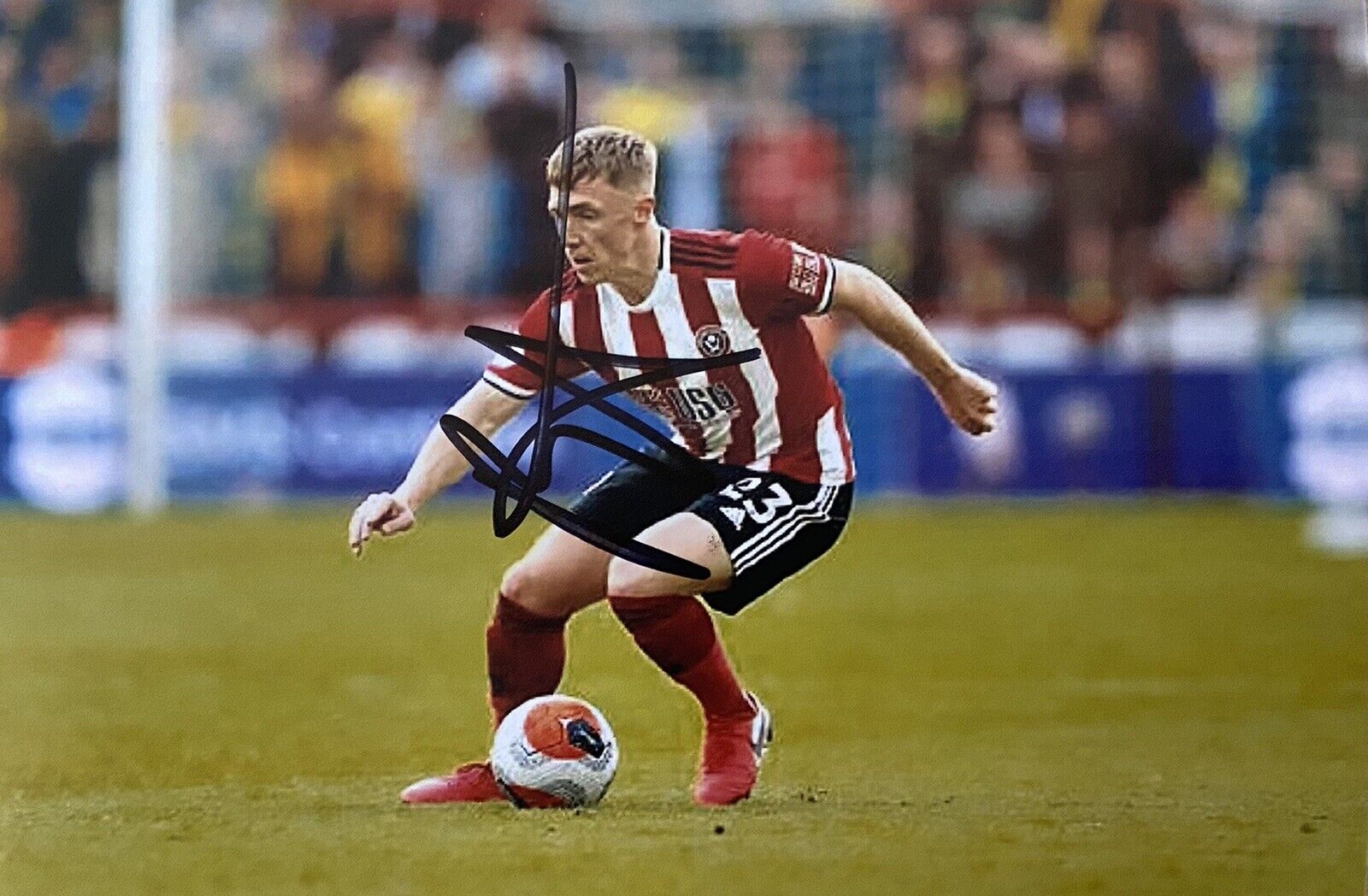 Ben Osborn Genuine Hand Signed Sheffield United 6X4 Photo Poster painting 2