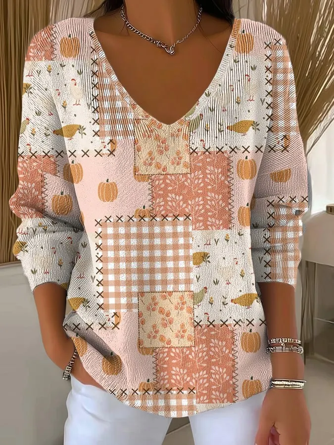 Women's Casual Autumn Long Sleeve T-shirt 