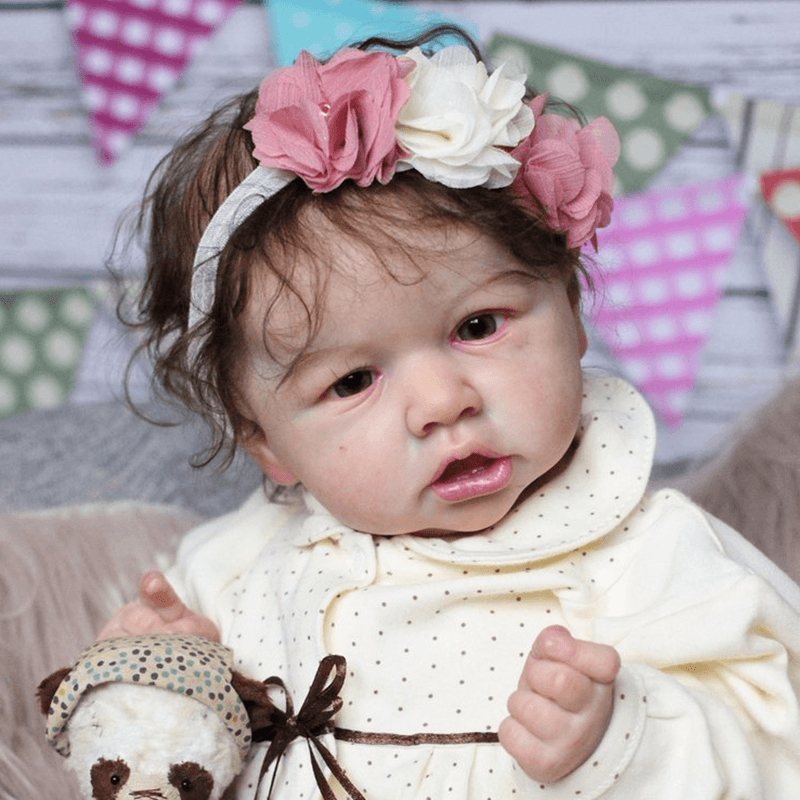 [Heartbeat💖 & Sound🔊] LifeLike Silicone Abby Reborn Babies Toddler Weighted Doll 20'' Toy 2023 -jizhi® - [product_tag] Creativegiftss®