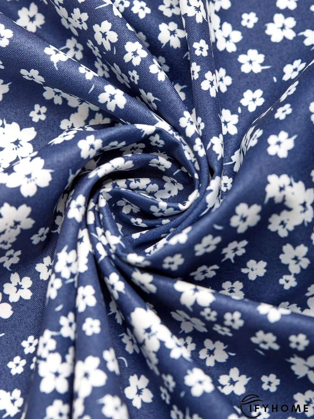 Summer Floral Pockets Midi Dress | IFYHOME