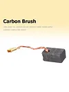 10pcs Carbon Brush Electric Hammer Angle Grinder Graphite Brush Replacement Tool