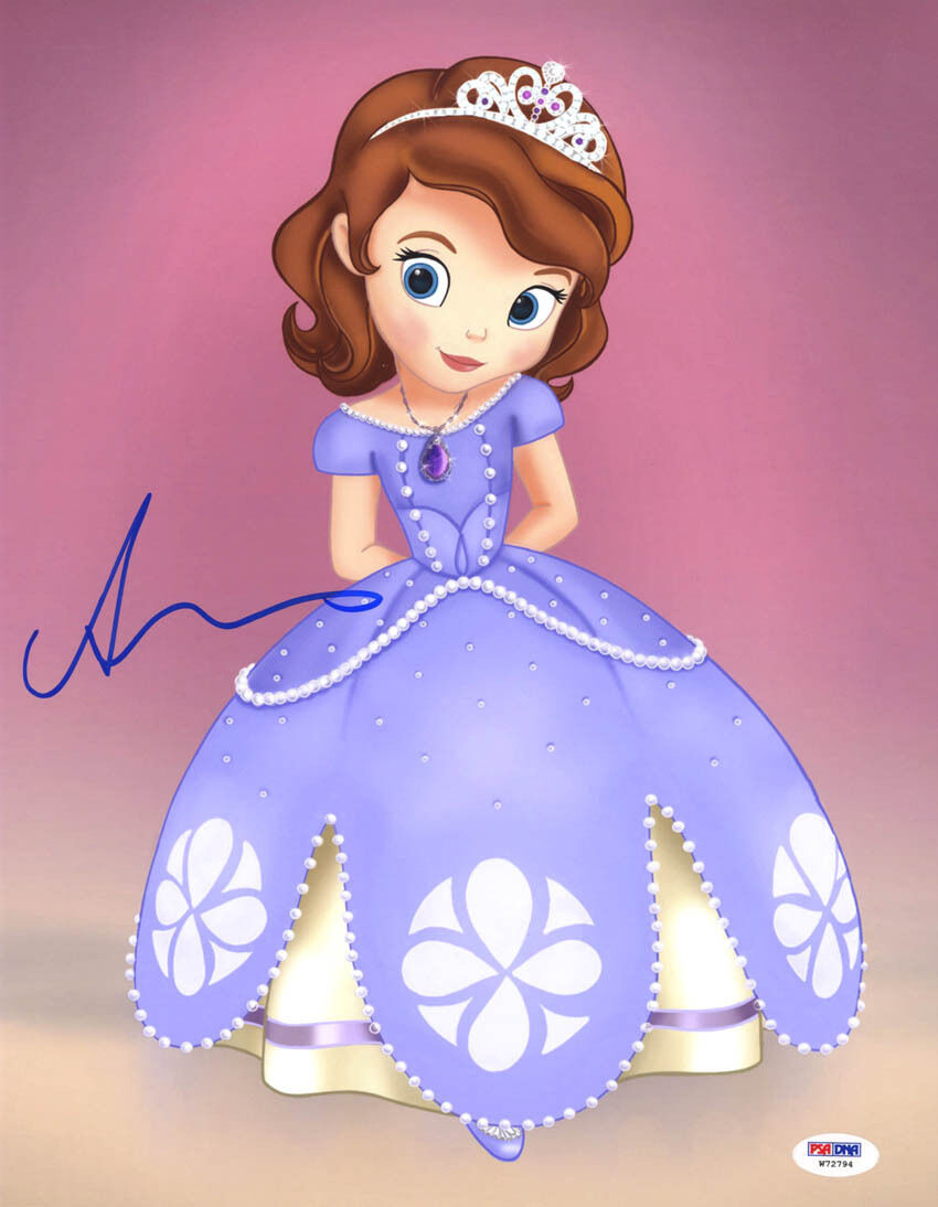 Ariel Winter SIGNED 11x14 Photo Poster painting Disney Voice of Sofia the First *RARE* PSA/DNA