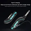 Wireless Guitar Transmitter Receiver Long Battery Life Instrument Wireless Transmitter Plug and Play 220 Rotatable for Guitar Bass Electric Instruments
