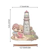 Diamond Painting Wooden Doll Desktop Ornament Kit for Decoration