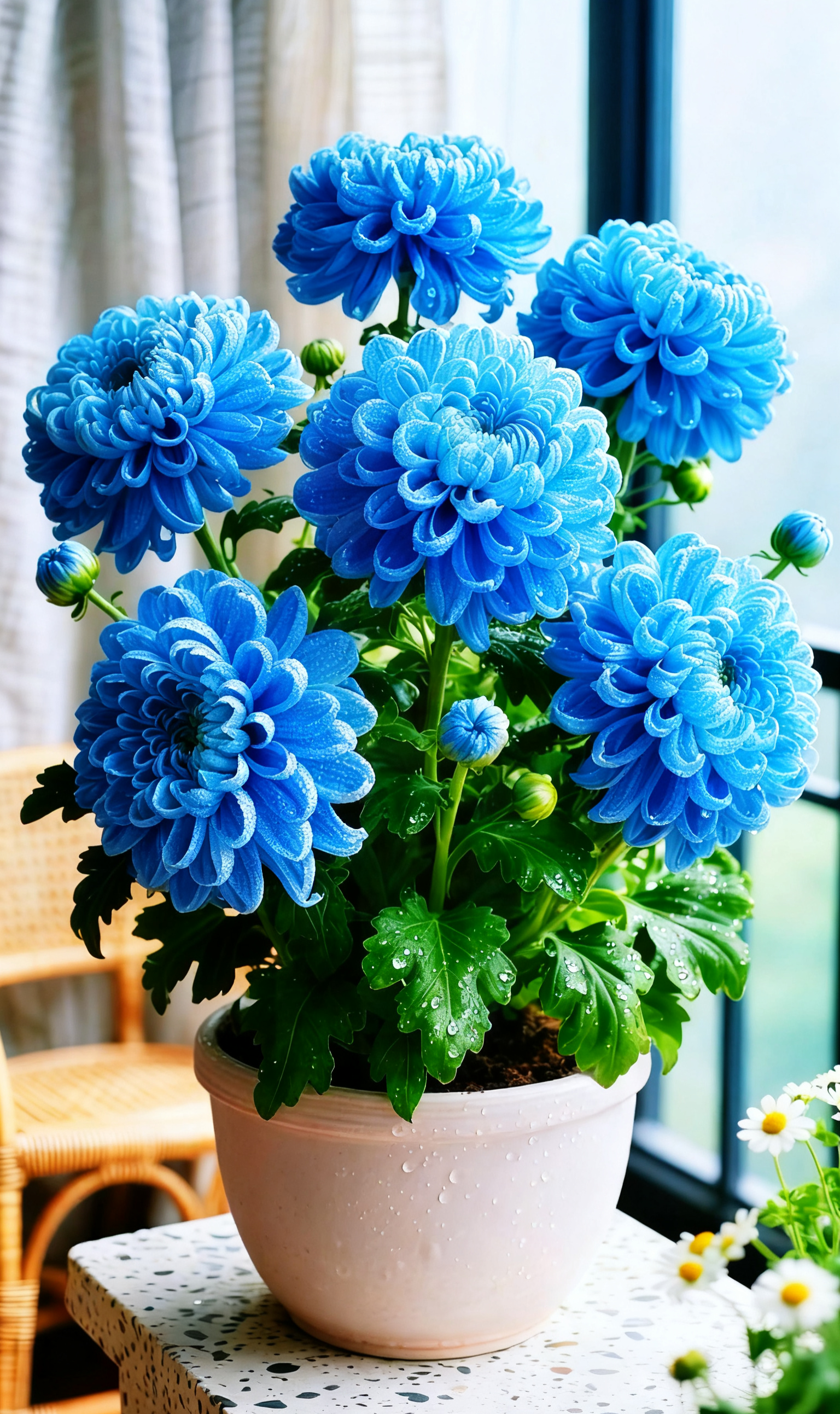 🌸 Double-Petal Chrysanthemums – Bloom Like Luxury, All Year Round 🌸