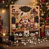 (20x20cm)Xmas Kitchen DIY Pearl Painting Art With Inner Wooden Framed Kit
