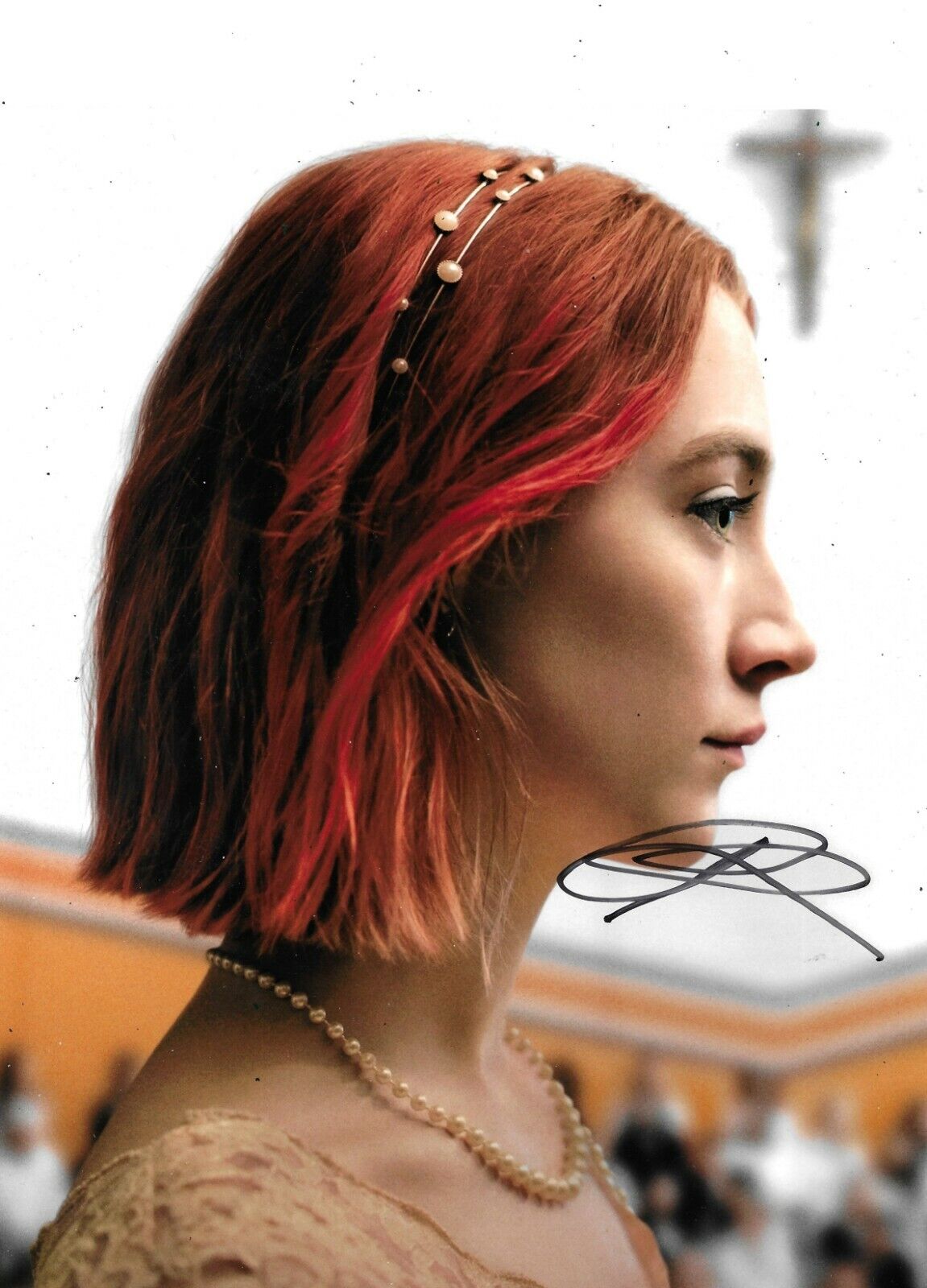 Saoirse Ronan Signed Lady Bird 10x8 Photo Poster painting AFTAL