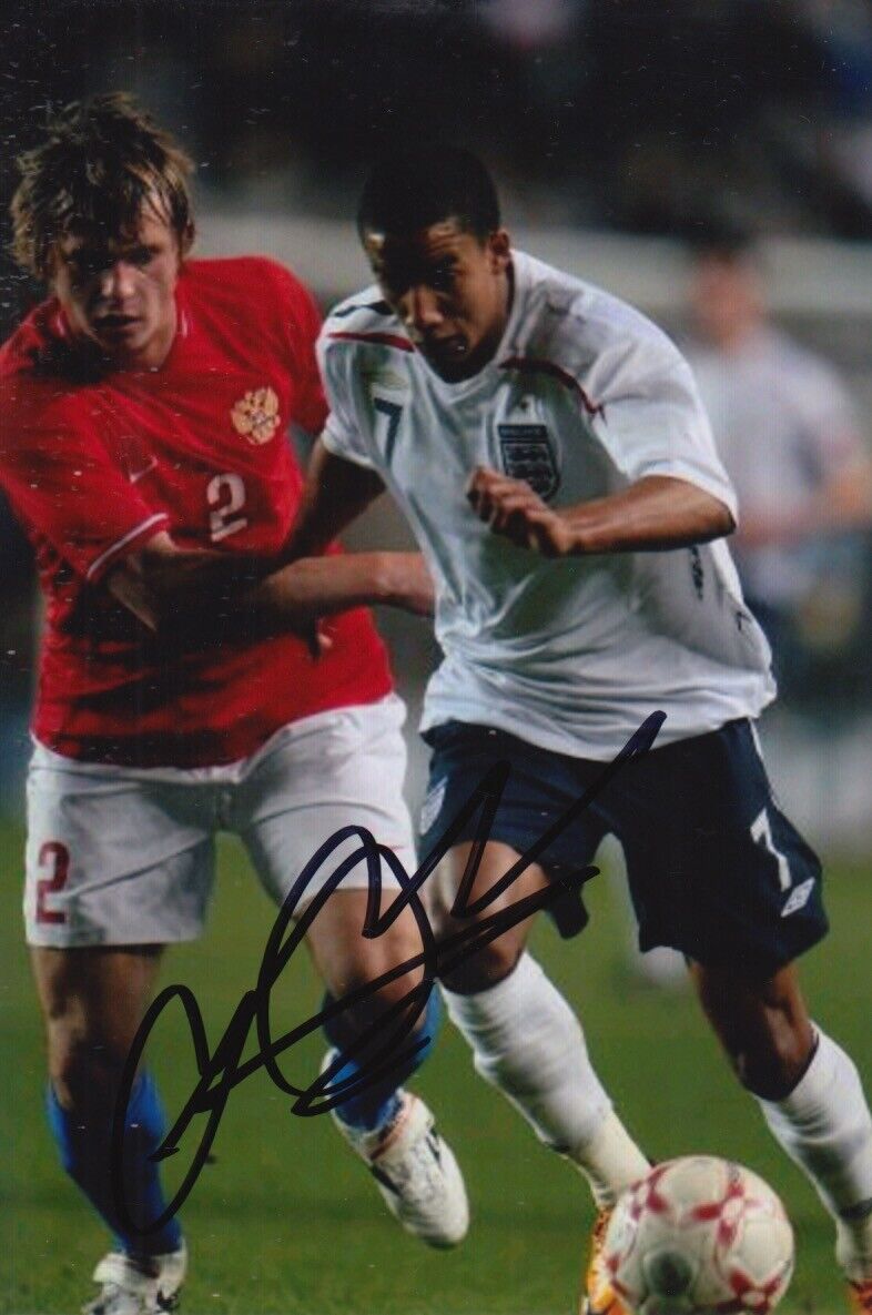 SCOTT SINCLAIR HAND SIGNED 6X4 Photo Poster painting - FOOTBALL AUTOGRAPH - ENGLAND.