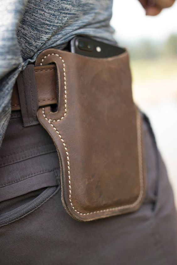 Genuine Leather Holster for Iphone/Samsung