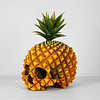 Pineapple Skull Statue Resin Crafts