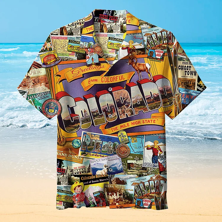 MILE HIGH COLORADO | Hawaiian Shirt