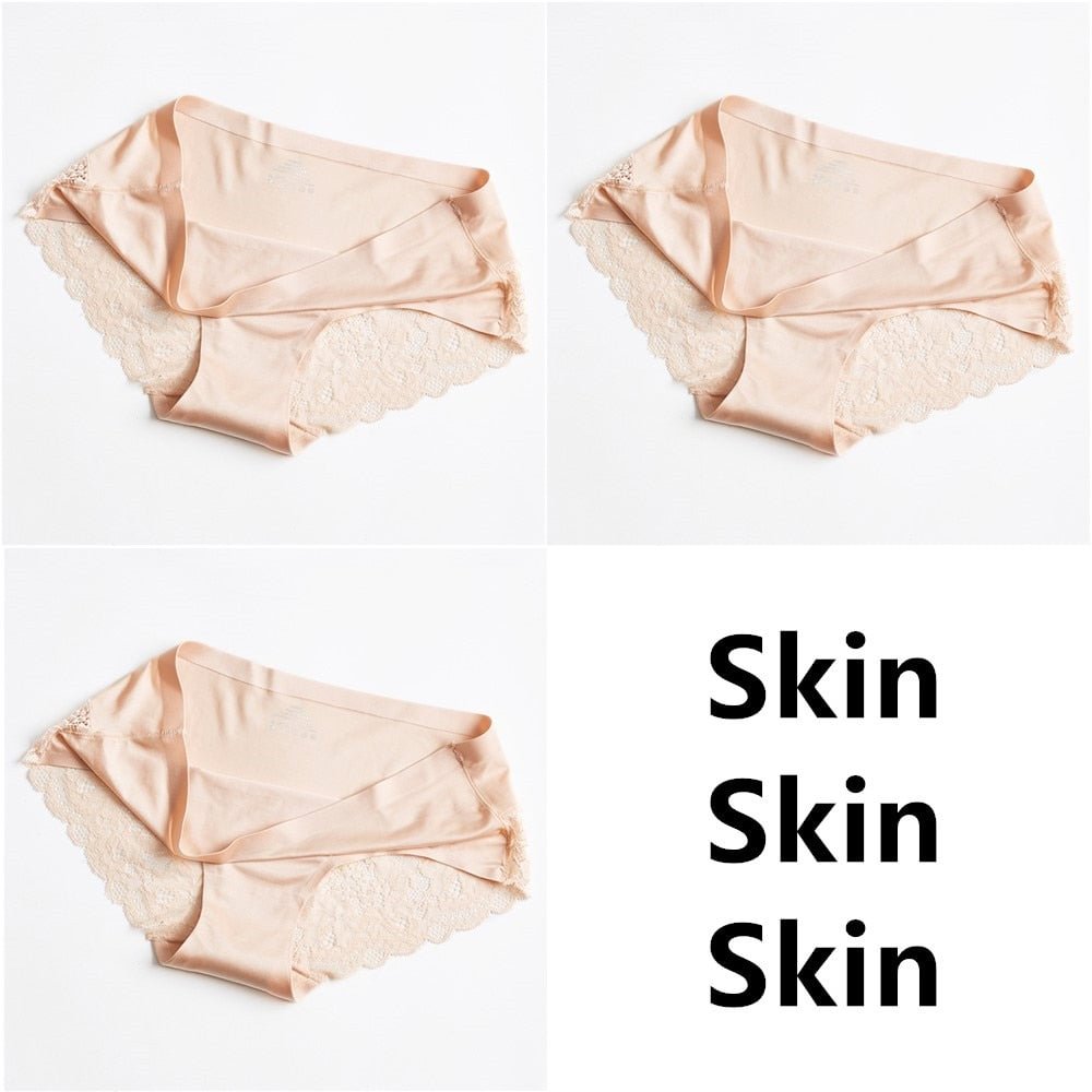 3pcs/lot Sexy Women Underwear Breathable High Quality Women Panties Seamless Underwear Solid Lingerie Underpants Women M-XL