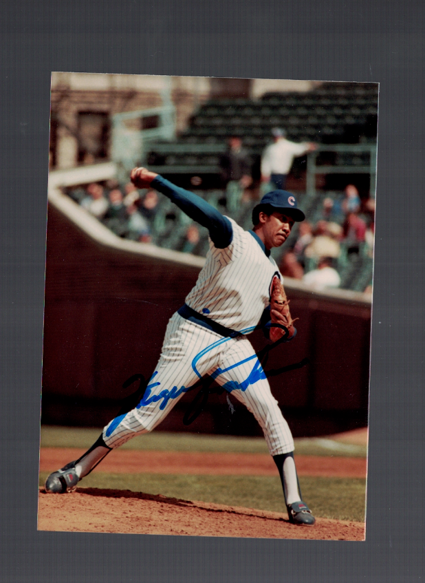 Fergie Jenkins Chicago Cubs Signed Original 3x5 Baseball Photo Poster painting W/Our COA