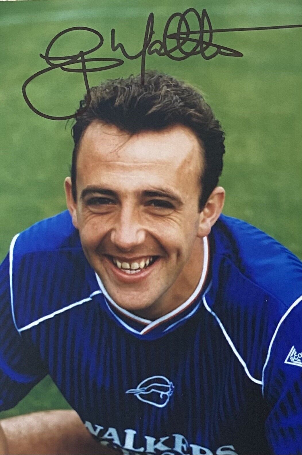 Gary McAllister Genuine Hand Signed Leicester City 6X4 Photo Poster painting