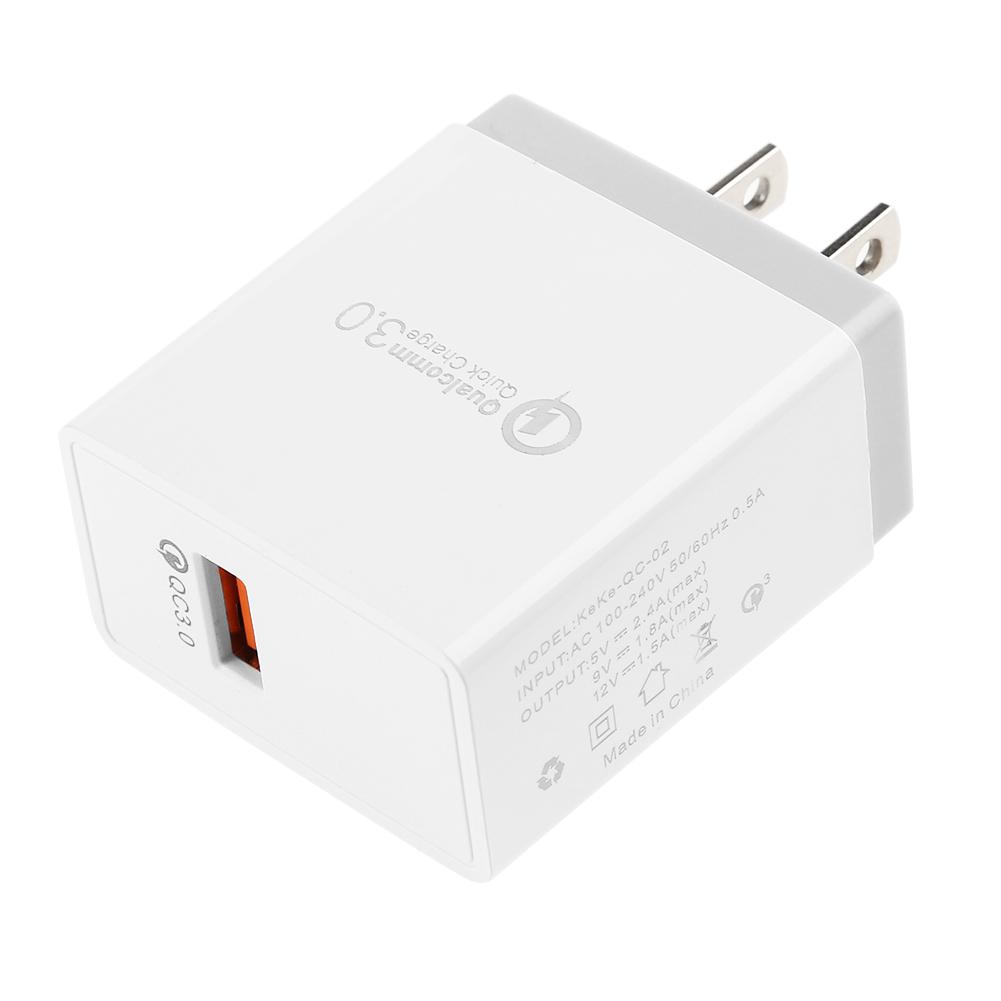 

Quick Charge QC 3.0 18W 1 Port USB Charger Charging Adapter for Phone, 501 Original