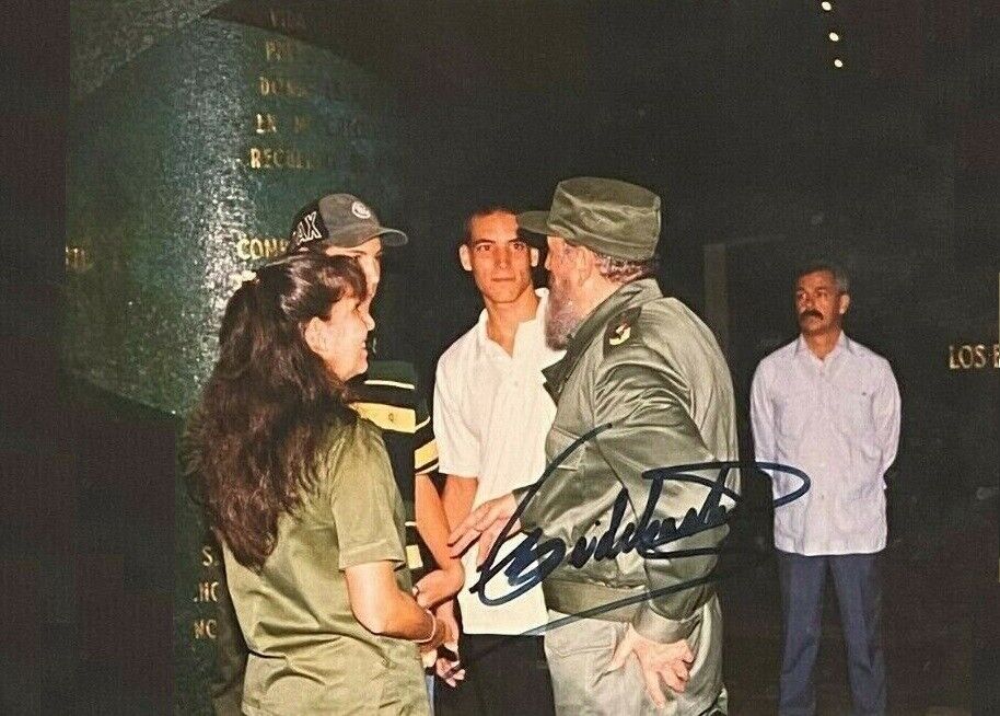 Fidel Castro Autographed Signed 8x10 Photo Poster painting REPRINT