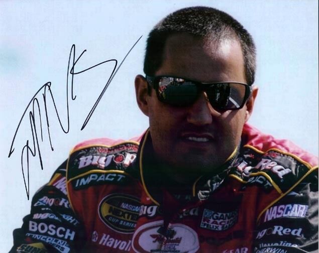 *JUAN PABLO MONTOYA*SIGNED*AUTOGRAPHED*Photo Poster painting*#42*HAVOLINE*NASCAR*COA*8 X 10