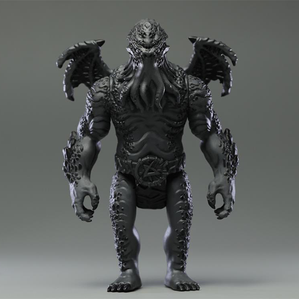 52toys Legacy of Lovecraft FigLite Cthulhu (Silent Film Ver.) 3.75" Figure