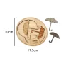 Umbrella Schietwetter - Hellish Difficulty, Super Brain-Teasing Wooden Puzzle