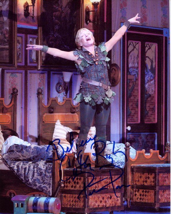 CATHY RIGBY Signed Autographed PETER PAN Photo Poster painting