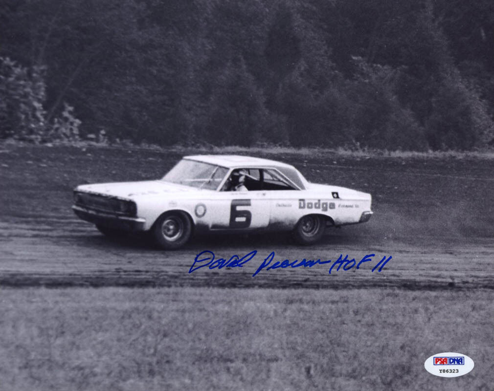 David Pearson SIGNED 8x10 + HOF 2011 NASCAR LEGEND PSA/DNA AUTOGRAPHED Photo Poster painting