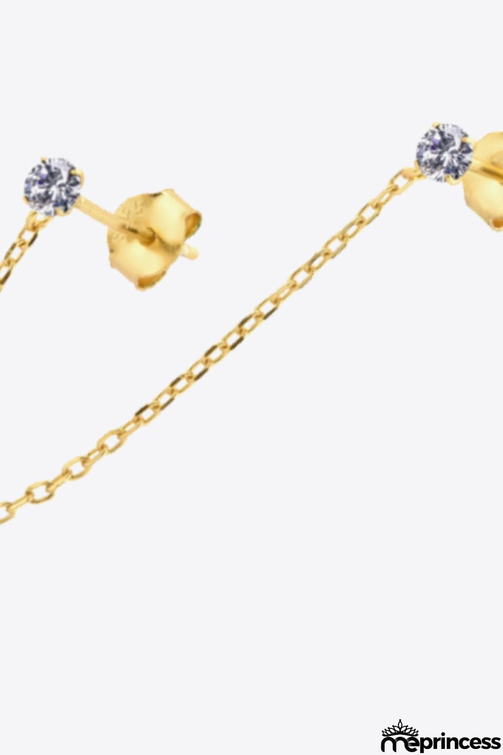 925 Sterling Silver Single Double-Piercing Earring