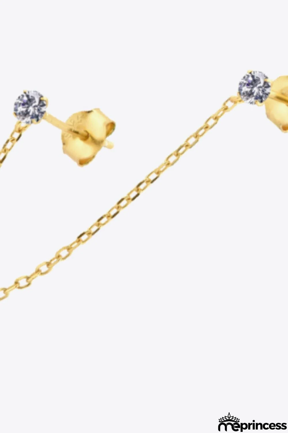 925 Sterling Silver Single Double-Piercing Earring