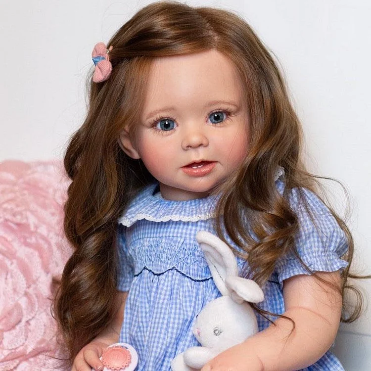 GSBO-Cutecozylife-Cutecozylife® Super Realistic 20'' Lifelike Valeria Reborn Toddler Baby Doll Girl That Looks Real