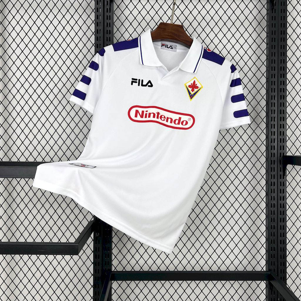 1998-1999 Retro Fiorentina Away Football Shirt 1:1 Thai Quality- Maxi Kits