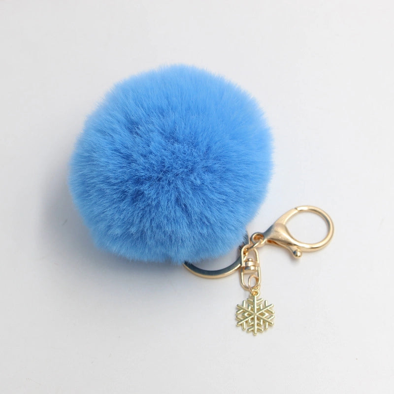 Plush Round Bag Charms