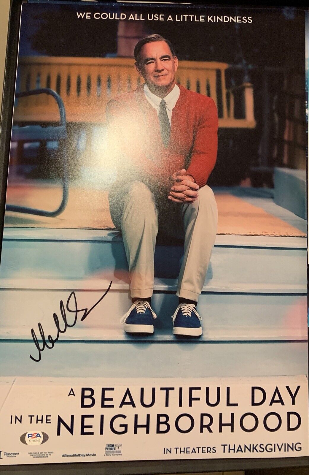 Marielle Heller Signed 12x18 Poster Pic A Beautiful Day In The Neighborhood Psa